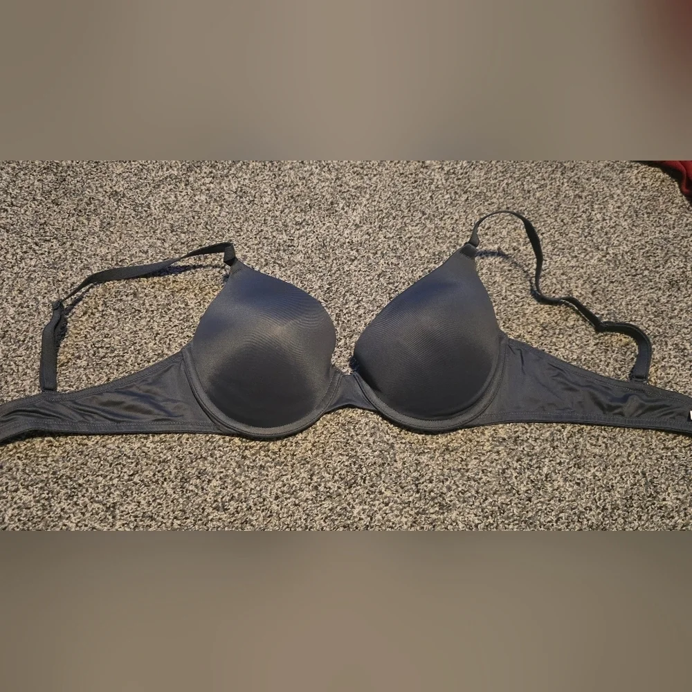Victoria's Secret push-up bra, from Very Sexy demi line Gray satin Size 36C - Picture 5 of 8